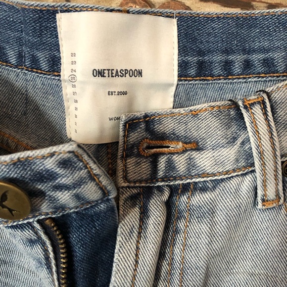 NWT One Teaspoon Frankie Shorts Size 25 Montana - Picture 5 of 9